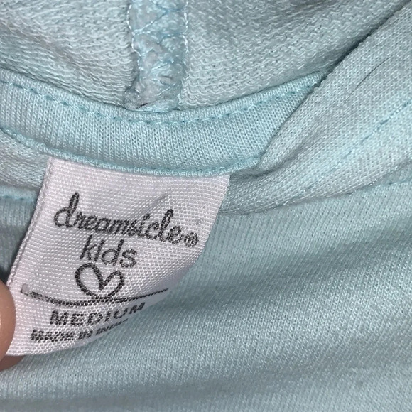 Dreamsicle kids medium crop hooded top - Picture 3 of 4
